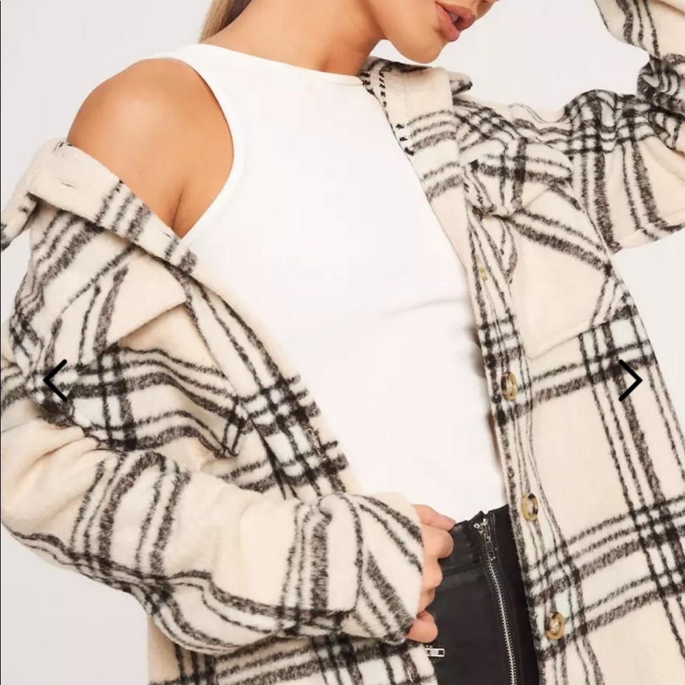 Missguided shacket jacket shirt